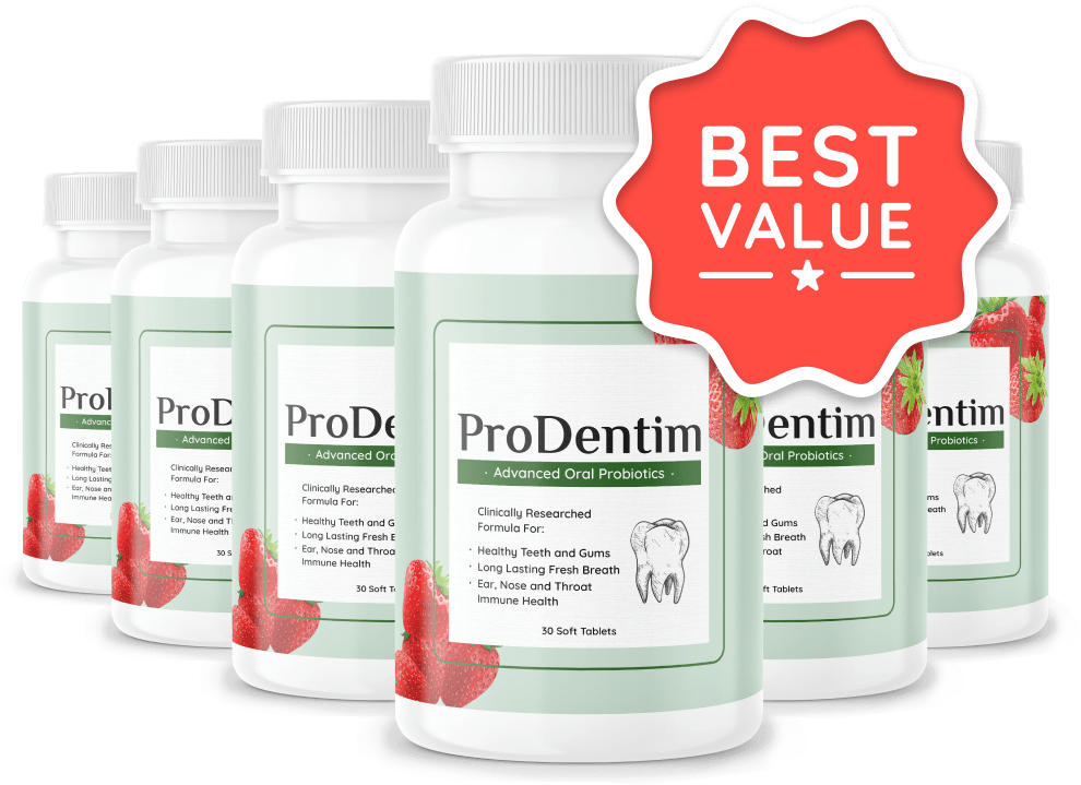 ProDentim six-bottle supply pack